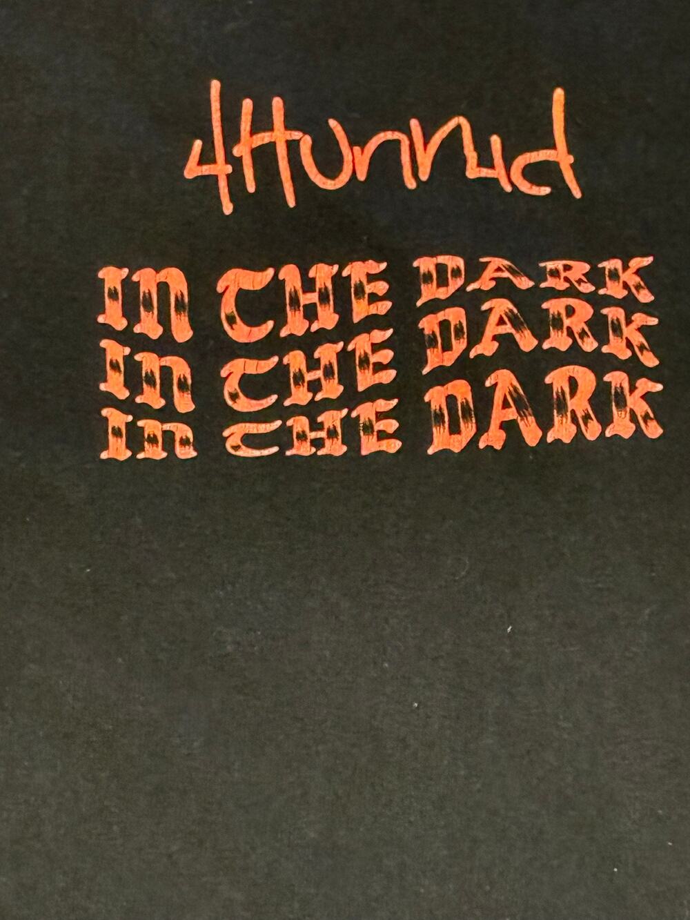 4Hunnid YG In The Dark Devil Tee Zumiez Exclusive Black Double Sided Mens Large